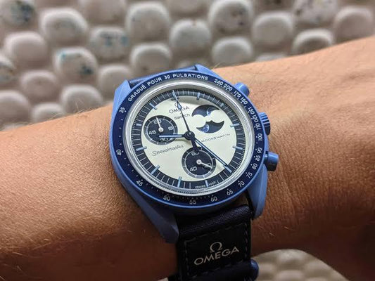 Omega Speedmaster Moonswatch Blue high Quality