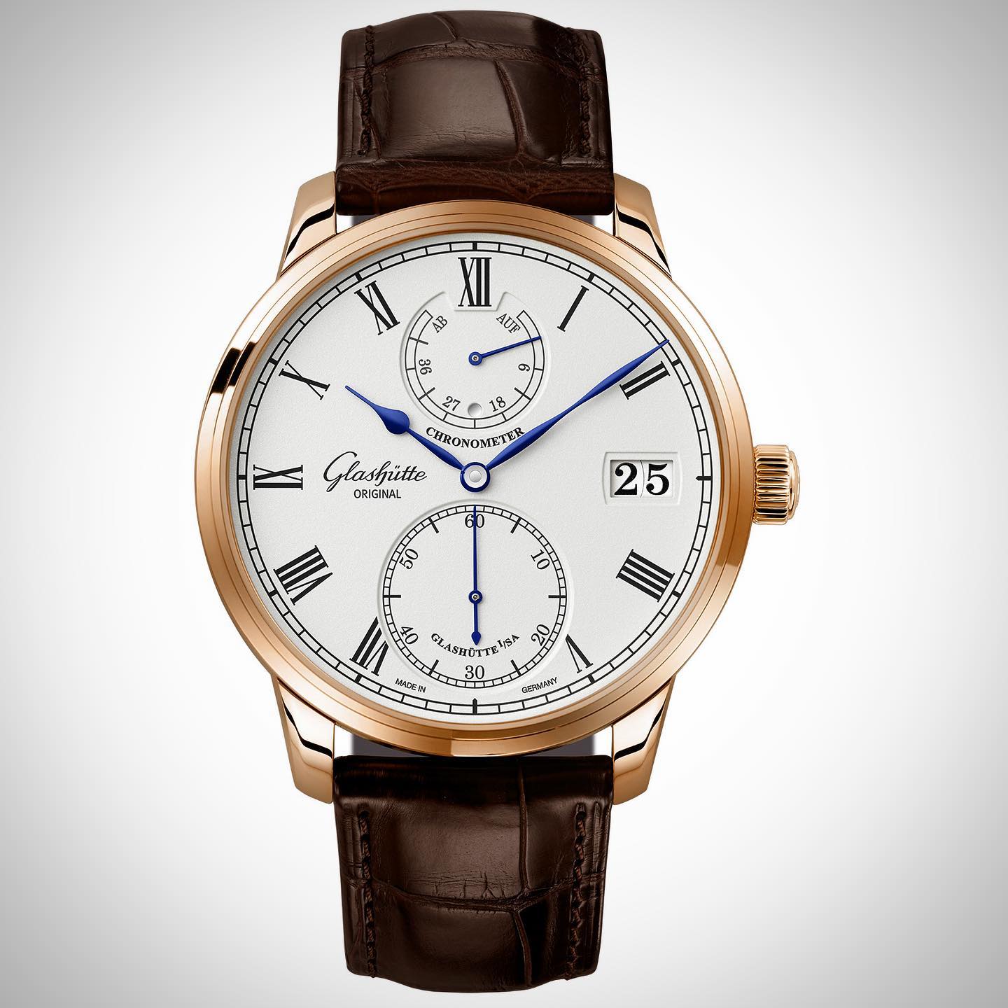 Glashutte Senator Chronometer Men's Ref.1-58-01-02-05