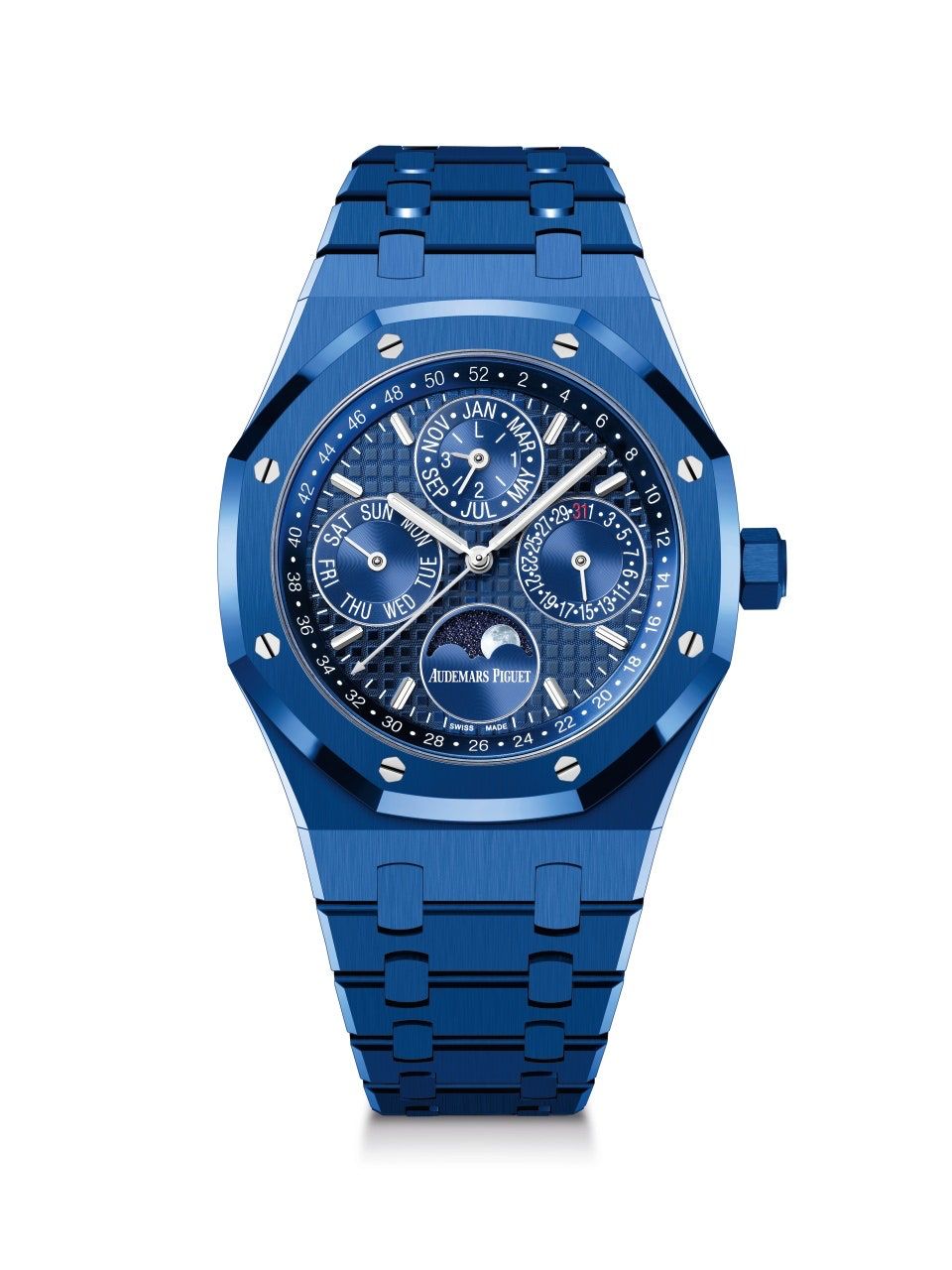 Audemars Piguet AP Royal Oak Dark blue Chronograph Metal