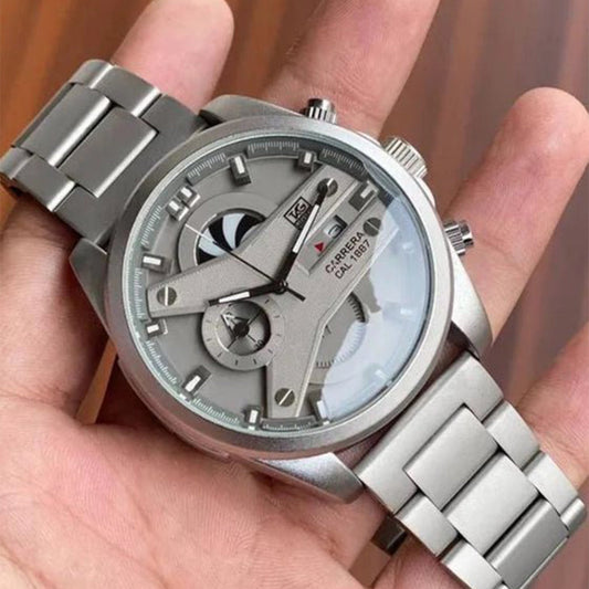 Tagheuer Cr7 New Silver Grey Metal