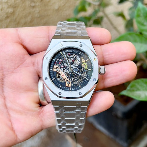 Audemars Piguet Skeleton AP Royal Oak Silver Skeleton Metal