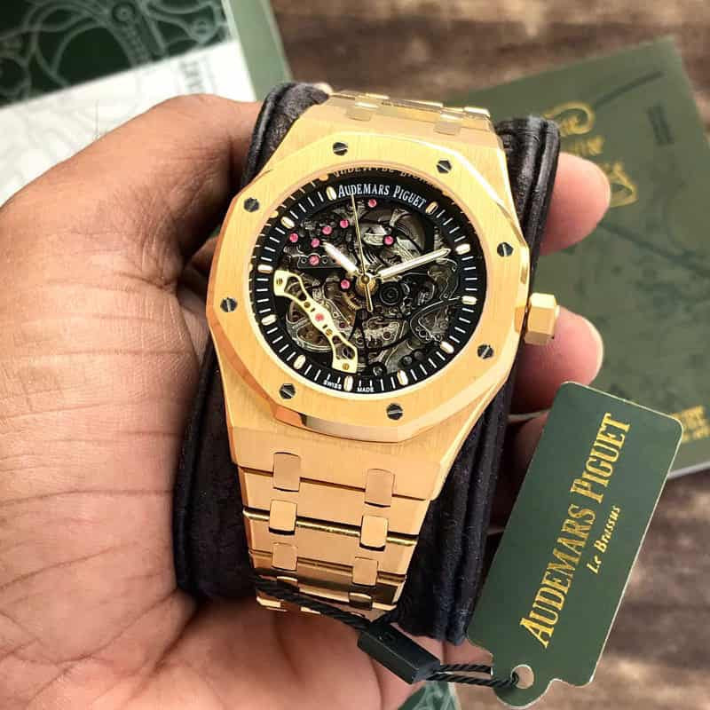 Audemars Piguet Skeleton AP Royal Oak Gold Skeleton Metal