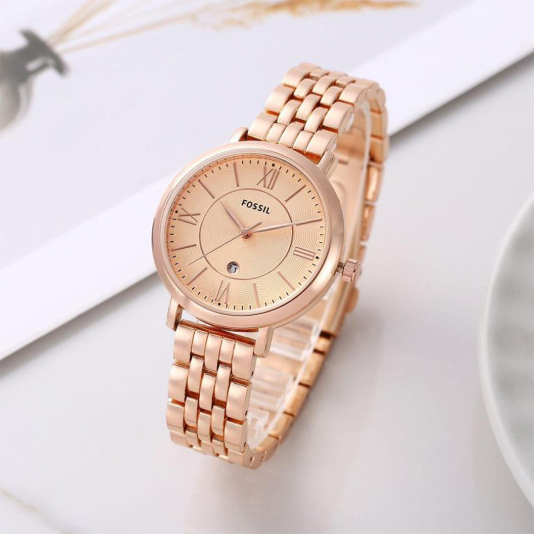 Fossil Rose Gold Ladies Watch