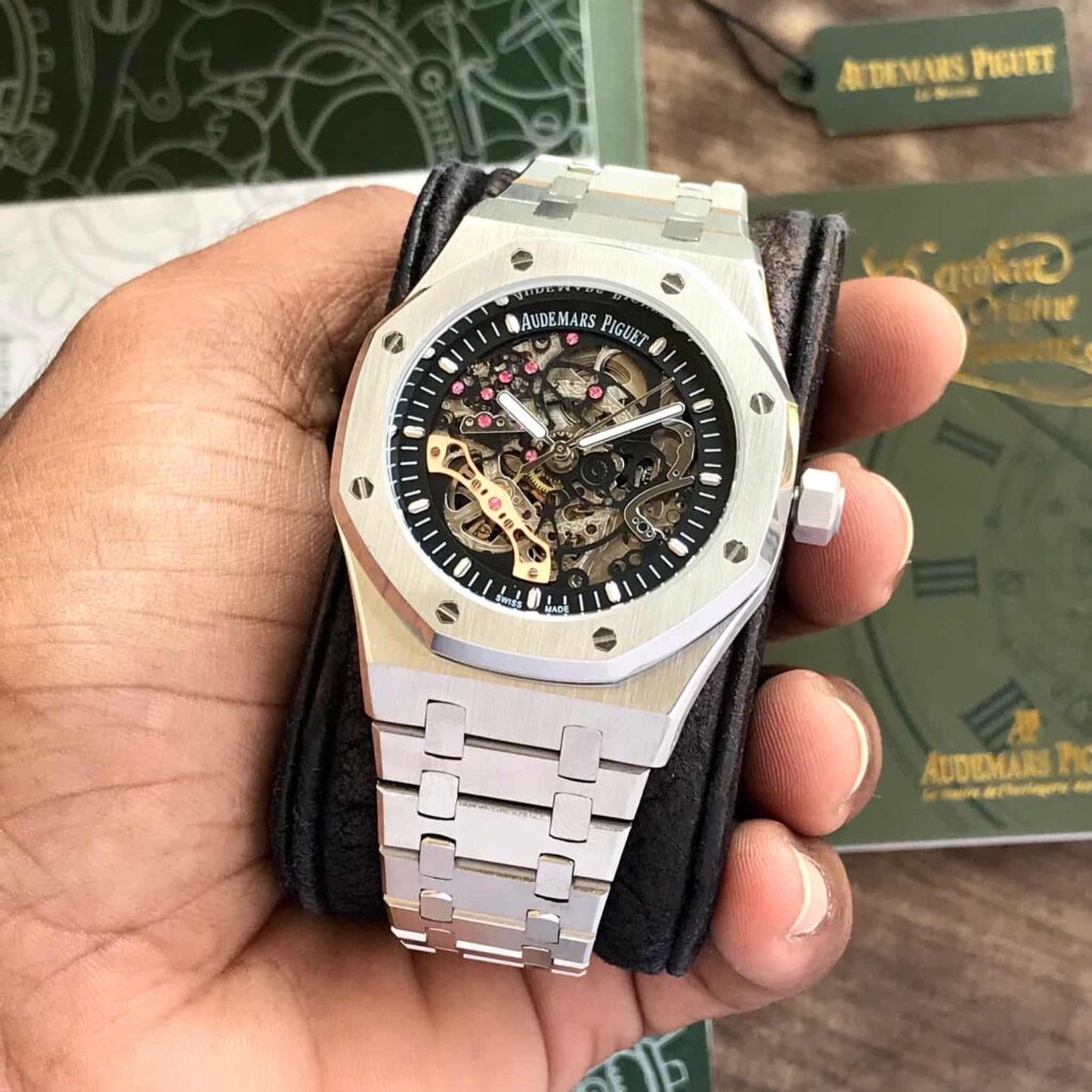 Audemars Piguet Skeleton AP Royal Oak Silver Skeleton Metal