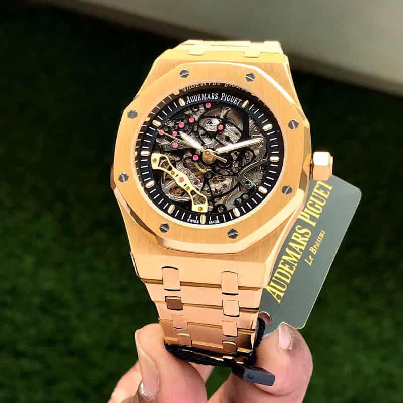 Audemars Piguet Skeleton AP Royal Oak Gold Skeleton Metal