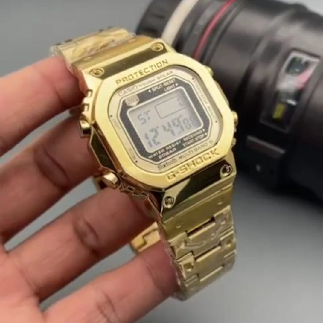 G-shock Gold Metal Watch