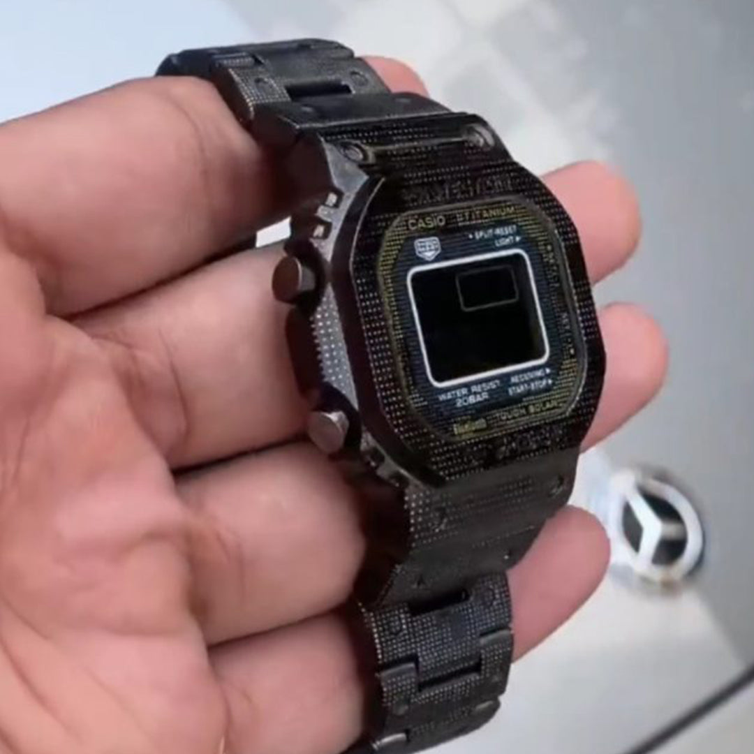 G-shock Black Metal Watch