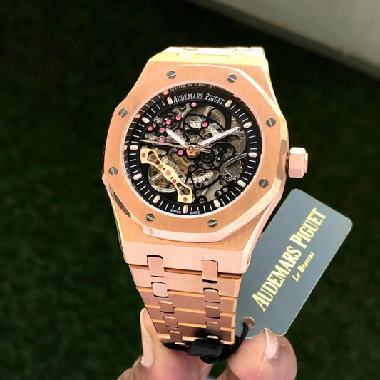 Audemars Piguet Skeleton AP Royal Oak Rosegold Skeleton Metal