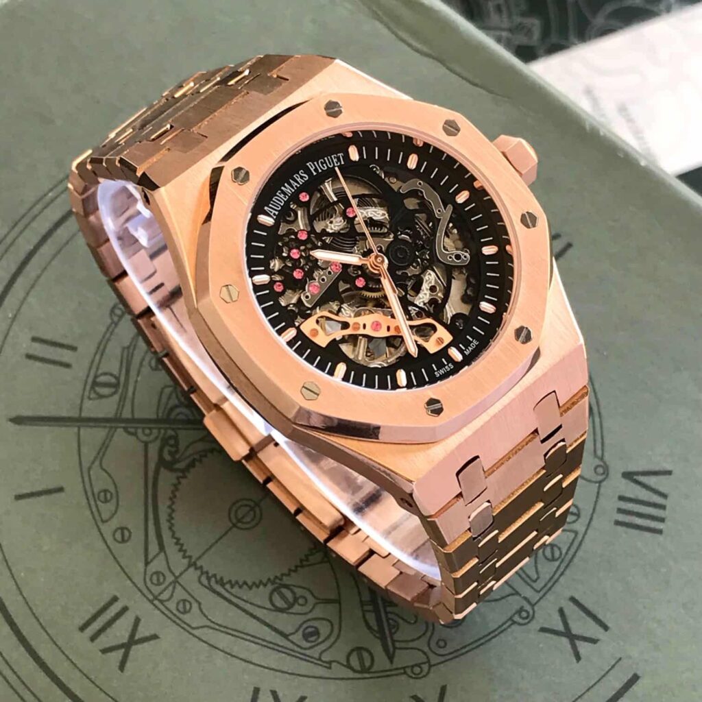 Audemars Piguet Skeleton AP Royal Oak Rosegold Skeleton Metal