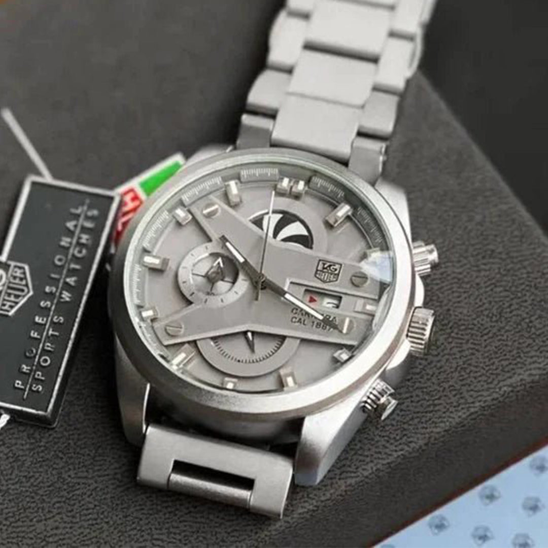 Tagheuer Cr7 New Silver Grey Metal