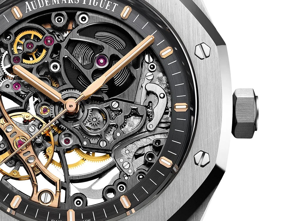 Audemars Piguet Skeleton AP Royal Oak Silver Skeleton Metal