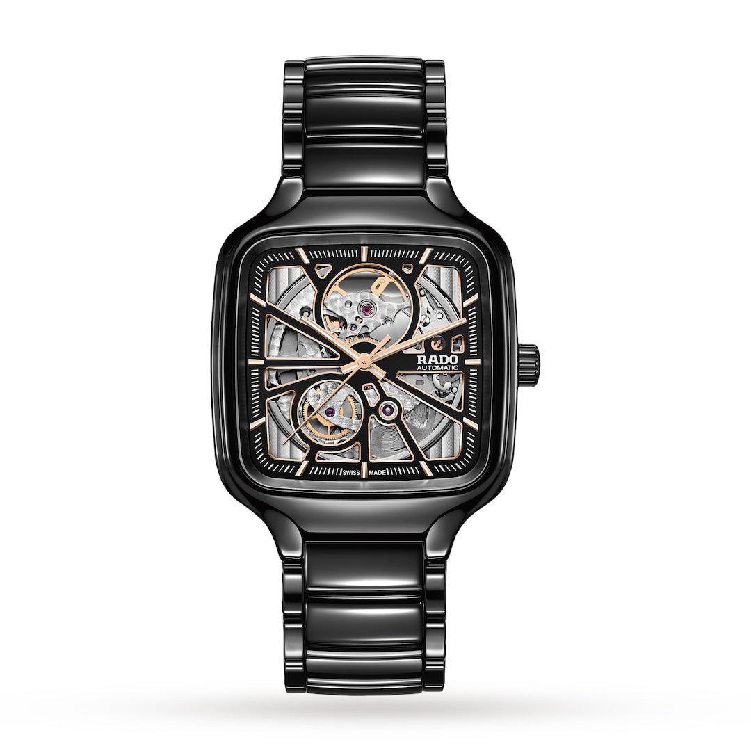 Rado Ceramica Automatic Open Back black