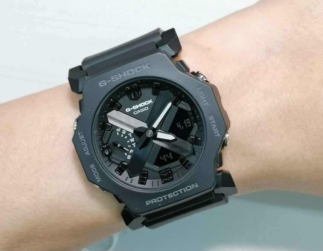 G-shock Gm 2300 Stainless Steel Black Watch