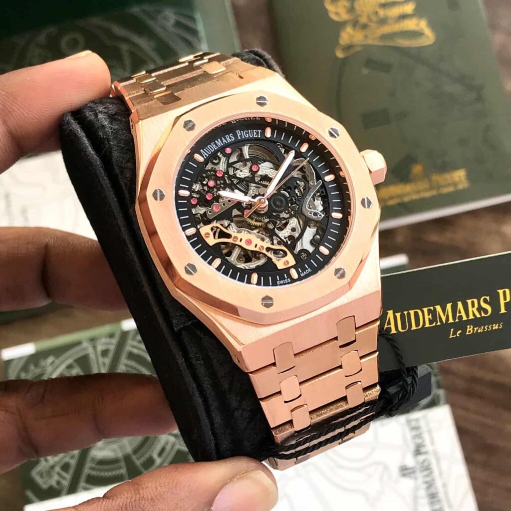 Audemars Piguet Skeleton AP Royal Oak Rosegold Skeleton Metal