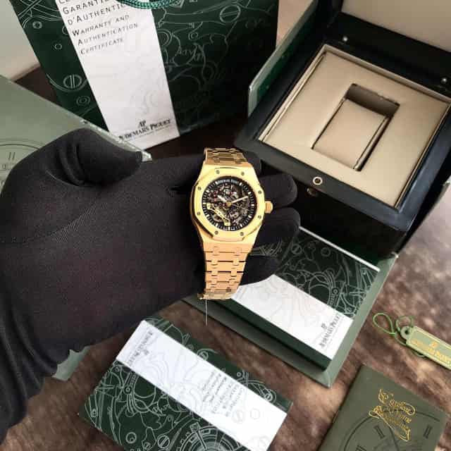 Audemars Piguet Skeleton AP Royal Oak Gold Skeleton Metal